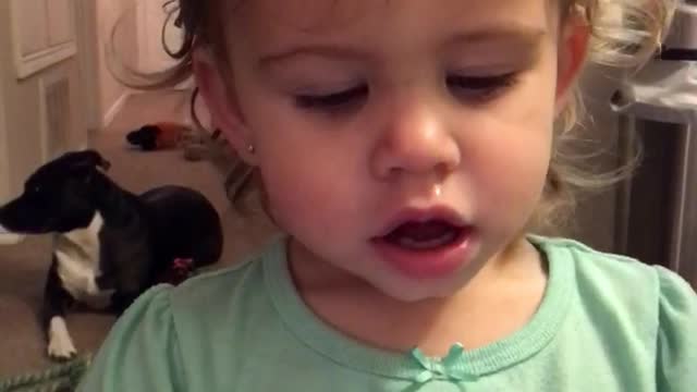 Adorable toddler taking "selfies"!
