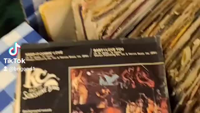 45 vinyl records collection given to me