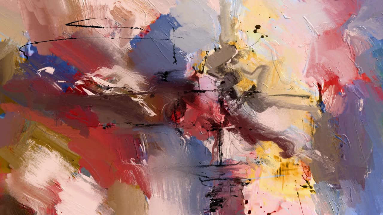 Colorful Abstract by Steve Johnson | 4K Screensaver for TV Frame #abstractart