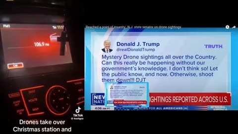Trump demands answers over mystery US drone sightings