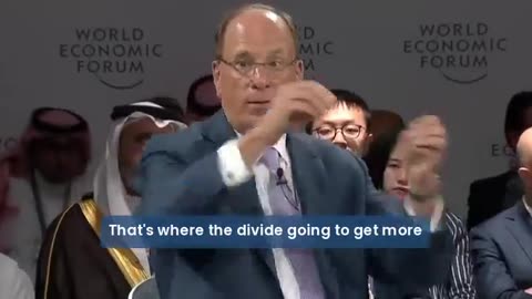 BlackRock CEO Larry Fink explains depopulation (Covid19, Midazolam, Remdesivir, "vaccines"...