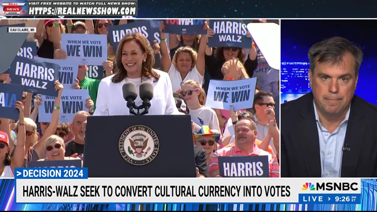 The Rachel Maddow Show - Alex Wagner Tonight 9PM - 8/7/2024