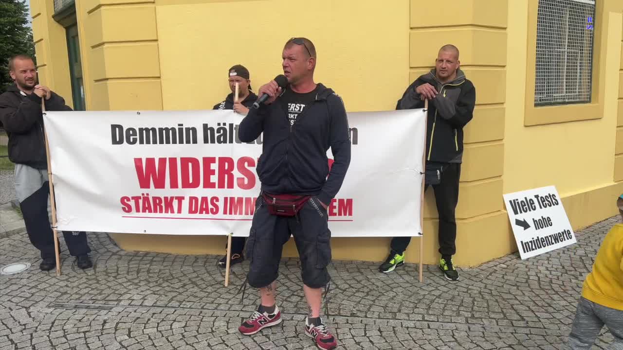 Demmin - Eröffnung - Redebeitrag von Martin (DM) 07-07-2022