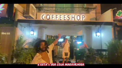 Aventura em dispensários de cannabis e cafeterias