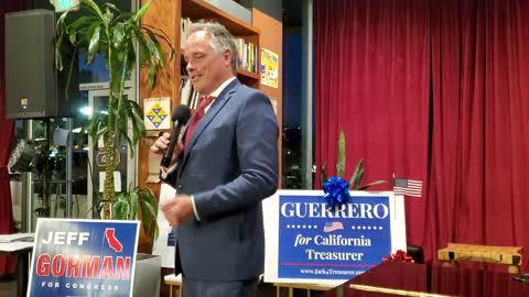 Jeff Gorman for US Congress from California 2022 General Election