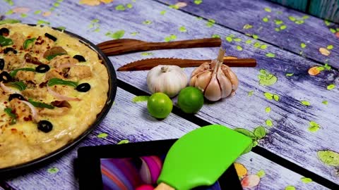 Delicious Pizza? No Need To Taste, Just Watch!!!