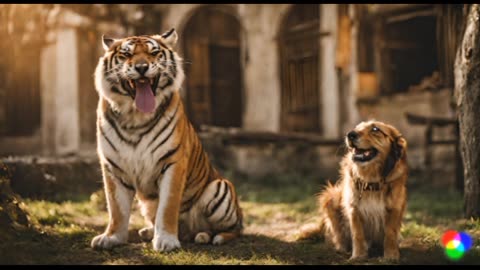 Tiger and dog story