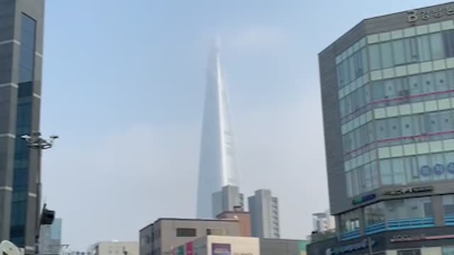 The grandeur of Korea's Lotte Tower