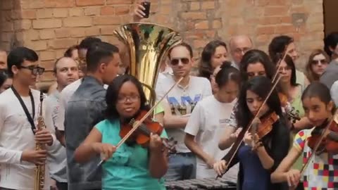 FLASHMOB - BOLÉRO, Ravel (São Paulo, Brazil)