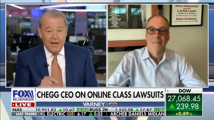 Coronavirus burst the higher education bubble: Chegg CEO