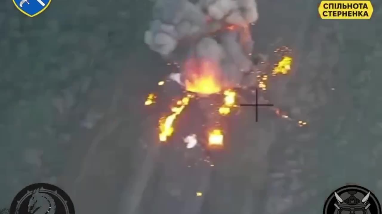 💥🔥 Fantastic destruction of the Russian self-propelled howitzer "Gvozdika"