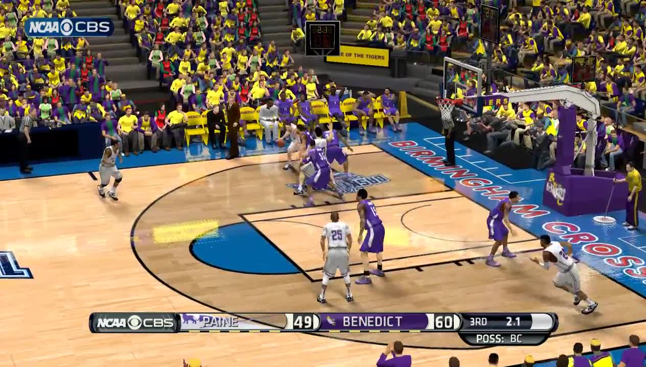NBA 2k14 HBCU Mod Livingston College vs Benedict College in the SIAC vs CIAA Championship!