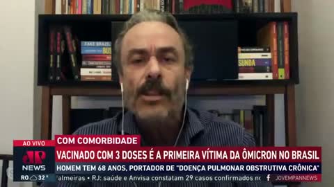 Primeira vítima da ômicron no Brasil tinha tomado as 3 doses