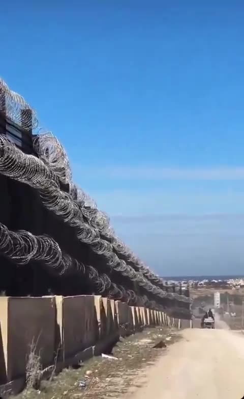 Egypt built massive parallel border walls and an underground steel wall that extends 60ft below.