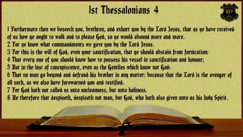 (52) - 1 Thessalonians (KJV) Dramatized With Words