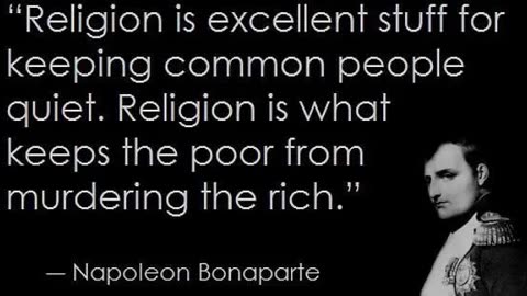 Religion is Rightly Called The Opium of The People - UG Krishnamurti