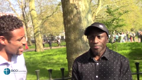 Allah waits 600 years to tell the truth - God of Islam deceived Christians DCCI @ Speakers Corner