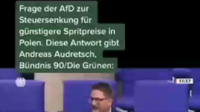 Grün - Antwort Benzinpreis min 1:11