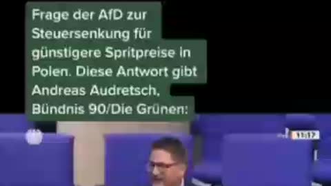 Grün - Antwort Benzinpreis min 1:11