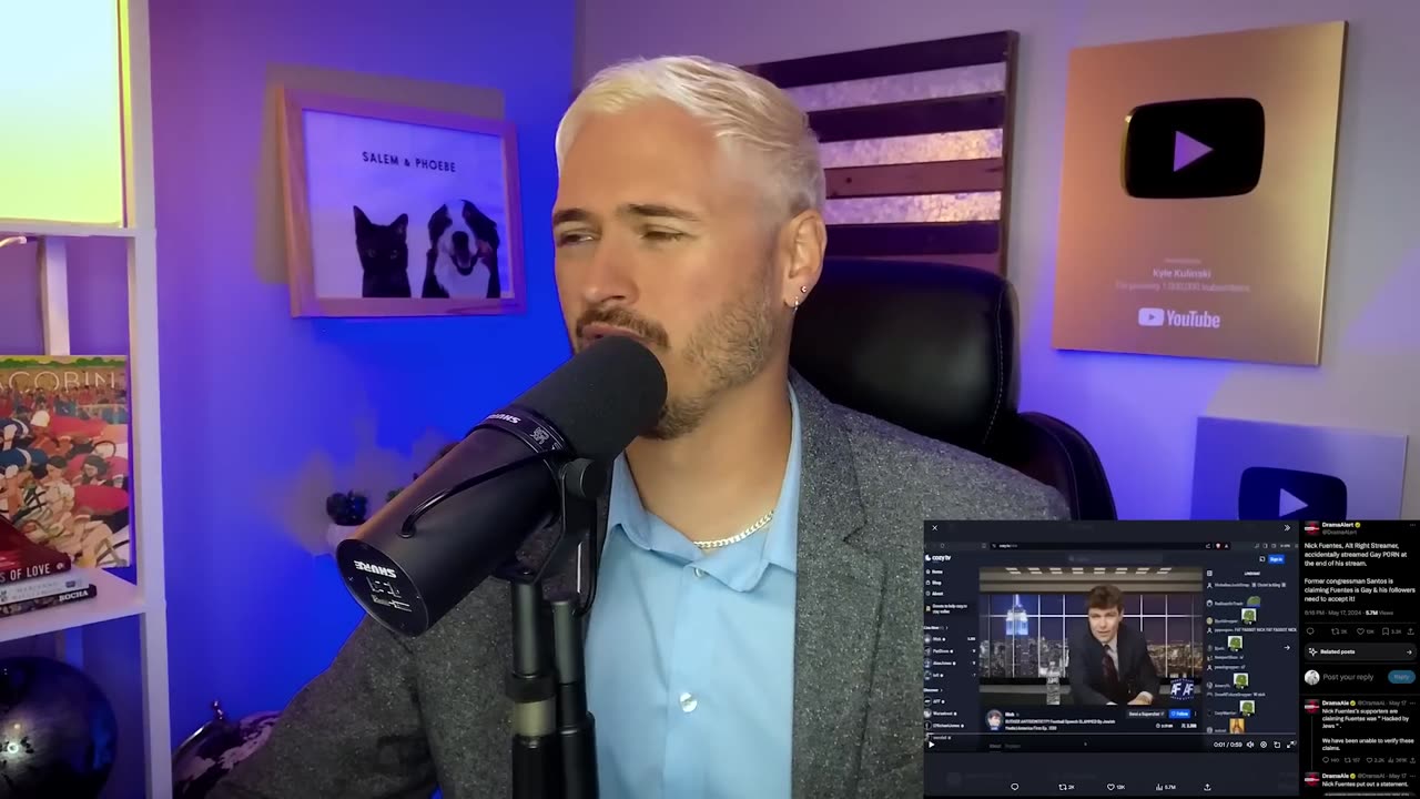Nick Fuentes Accidentally Streams G@y P0rn In Epic Fail _ The Kyle Kulinski Show
