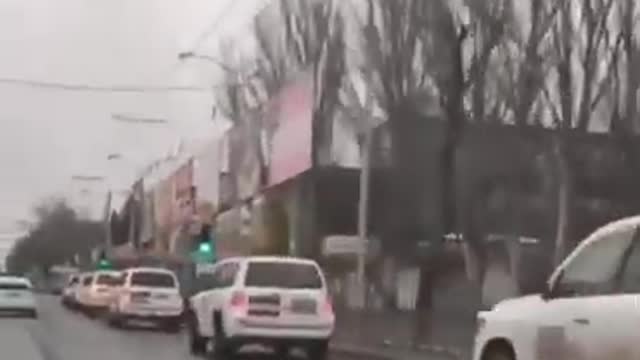 Convoys of vehicles of the OSCE observation mission are leaving Donetsk and Luhansk.