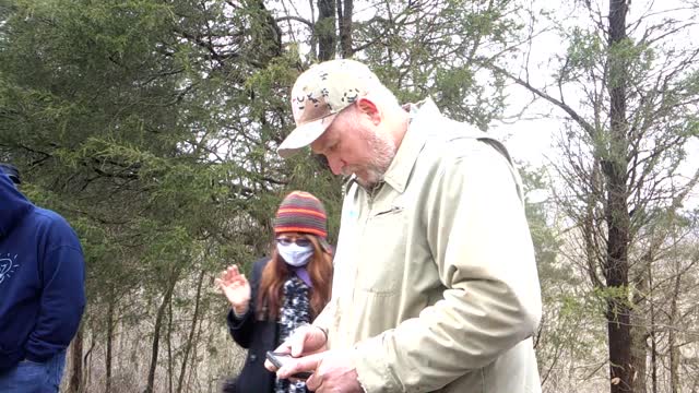 CHRISTIANS PRAYING DOWN SATANIC SERPENT MOUNDS!