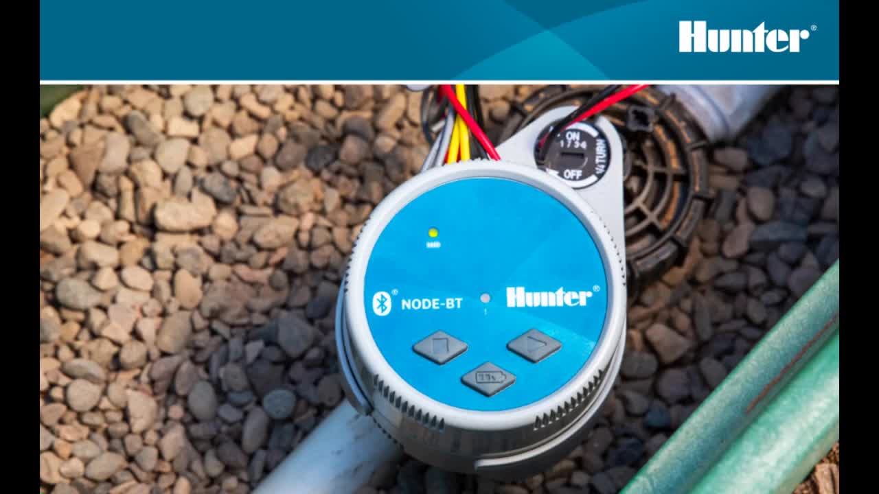 Review: Hunter Industries Sprinkler NODE100 NODE-100 Battery Controller with Solenoid, Small, B...