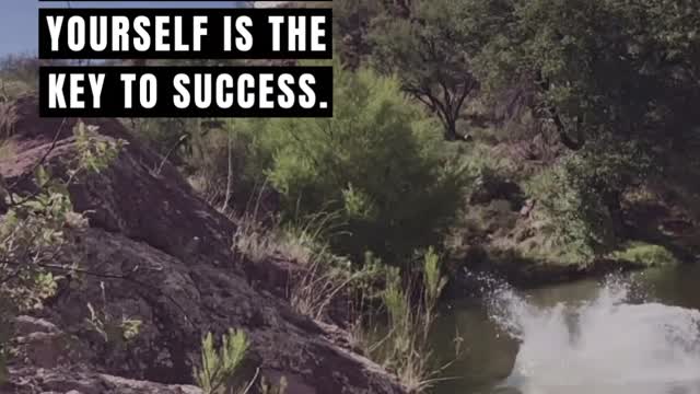 Motivational - Believe In Yourself Is the Key to Success