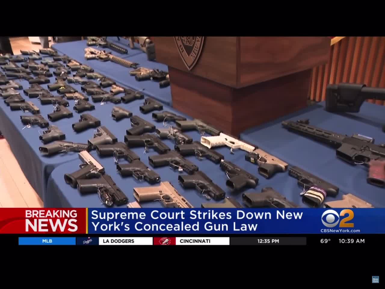 The Supreme Court rules citizens do not need a reason to carry a firearm in public HUGE WIN 🔫