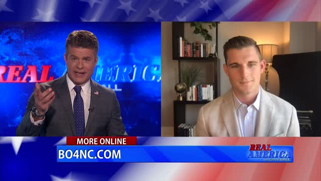 REAL AMERICA -- Dan Ball W/ Bo Hines, Bo's Big Win In North Carolina Primary!, 5/20/22