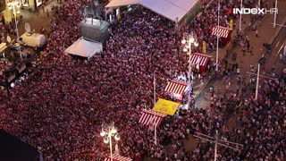 Atmosfera na glavnom zagrebačkom trgu