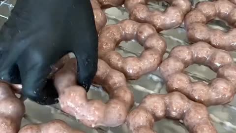 Glazed or no glazed MOCHI Donut #donut