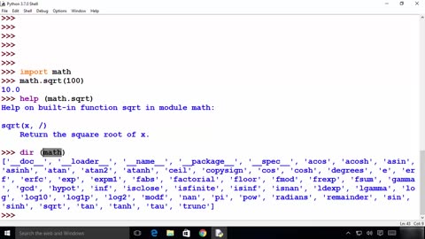 Python Tutorial for Beginners 6 - Python Built-in Functions and Built-in Module