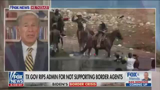 Gov.Abbott vows to hire border Patrol Agents if fired by Biden.