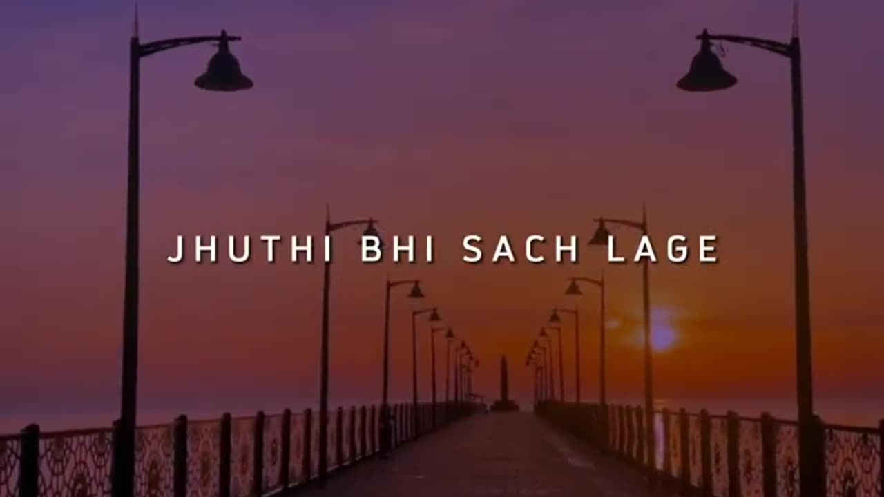 💗zubaniya teri jhuthi bhi sach lage👀