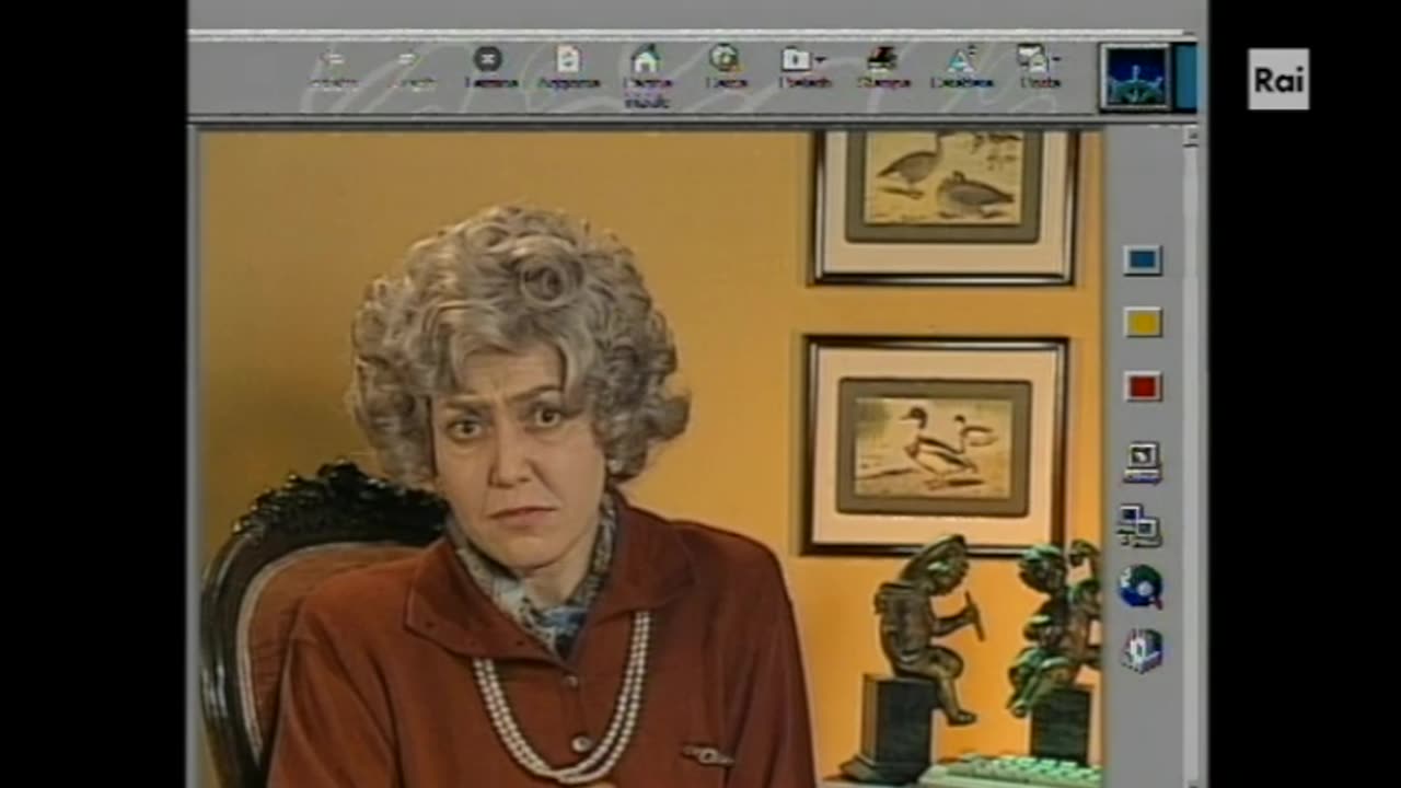 Sabina Guzzanti - La Signora Caterina, commerciante fiorentina #1 - 1997