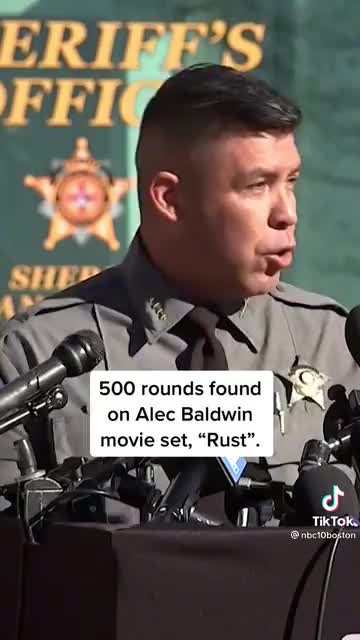 Police Find 500 Rounds Of Ammo On Alec Baldwin's Movie Set