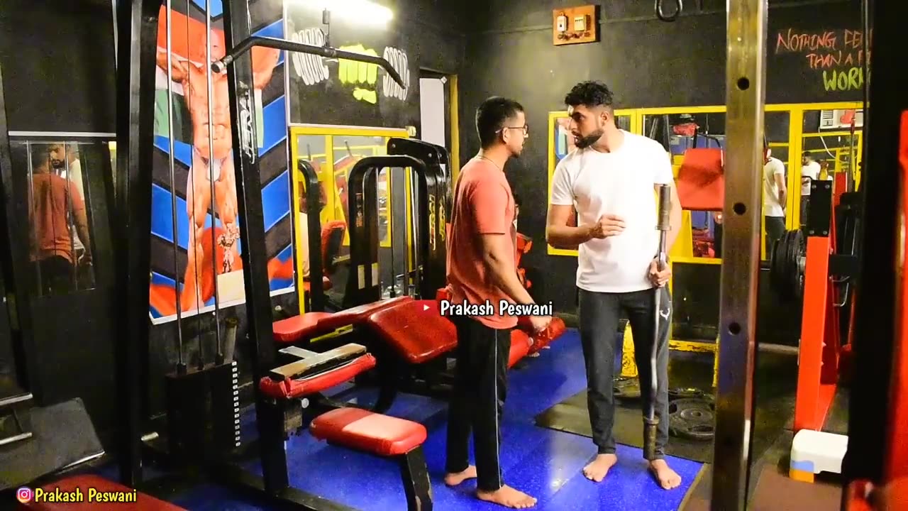 GYM Prank!! | Funny Video | Indian Boy | UnknownX7