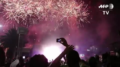 New Year celebrations in Johannesburg 2024