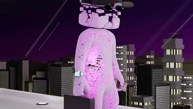 Cubie Watching Over The Streets Giving