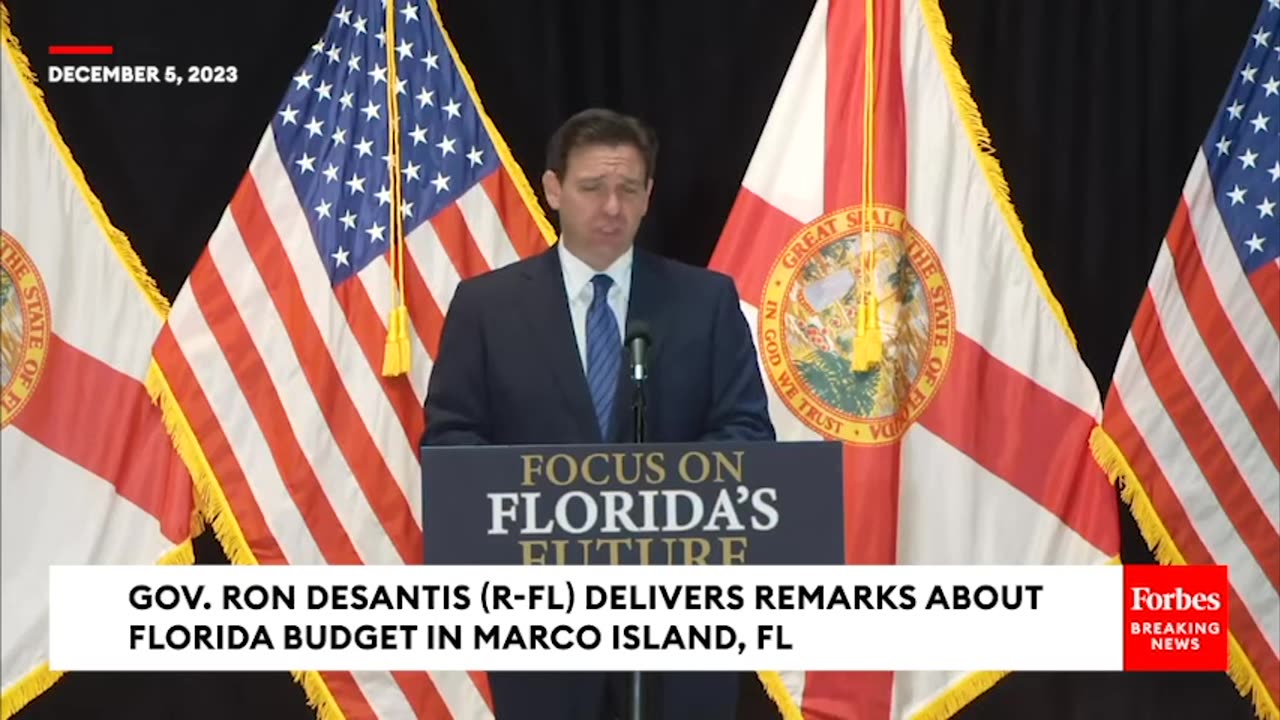 DeSantis Clams Students For Justice In Palestine Group Is In 'Common Cause With Hamas'