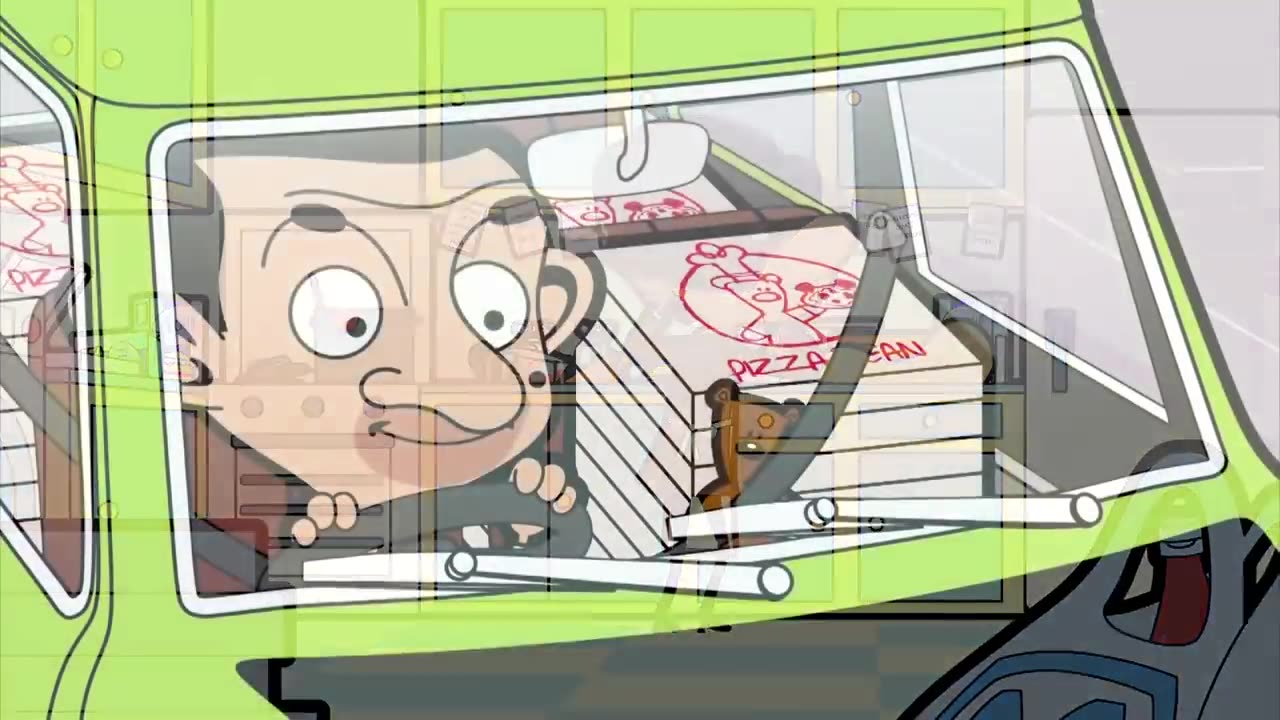 Pizza bean! Mr. Bean cartoon season 2