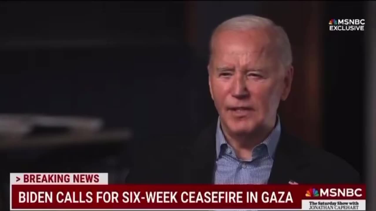 Biden Freezes After Accidentally Admitting Truth About Ceasefire With Hamas