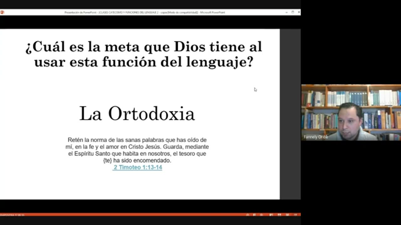 02 Clase Diplomado Introducción a la Teología Confesional