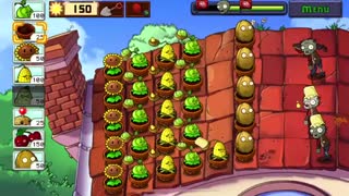 Plants vs zombies - Roof 8