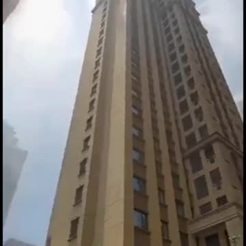 🛑In China Chem Spray from Roofs of High-rise Buildings
