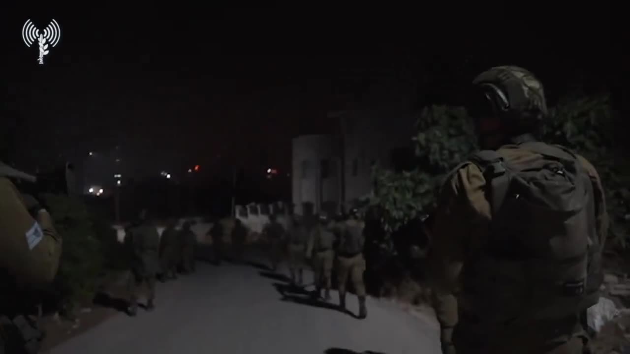 IDF forces raided Kfar Naama and Silwad tonight in two brigade operations; The