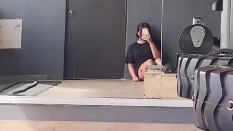 A tgirl with big legs totally woman