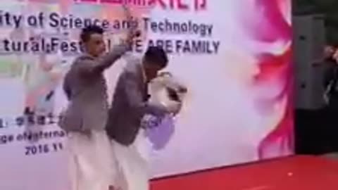 Watch the most beautiful Yemeni dance in the State of China