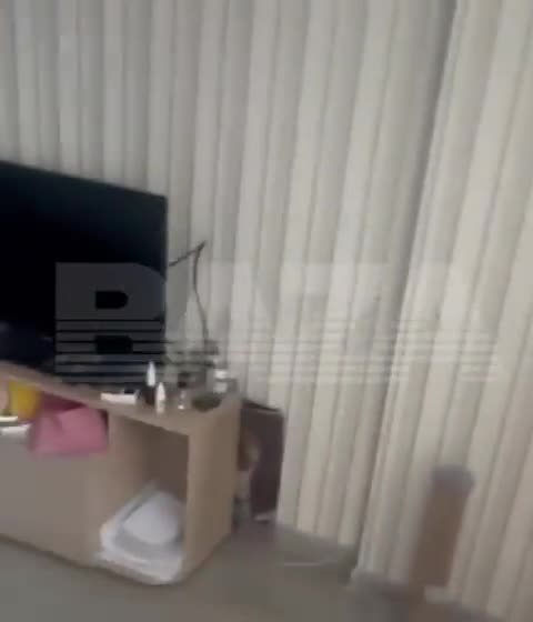 Eine ukrainische Einweg-Angriffsdrohne flog am Morgen über der russischen Stadt Tula